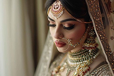 pngtree-traditional-indian-pakistani-bridal-with-heavy-makeup-and-jewelry-image_15809099